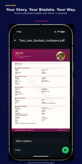 MahiyaVe app screen 5